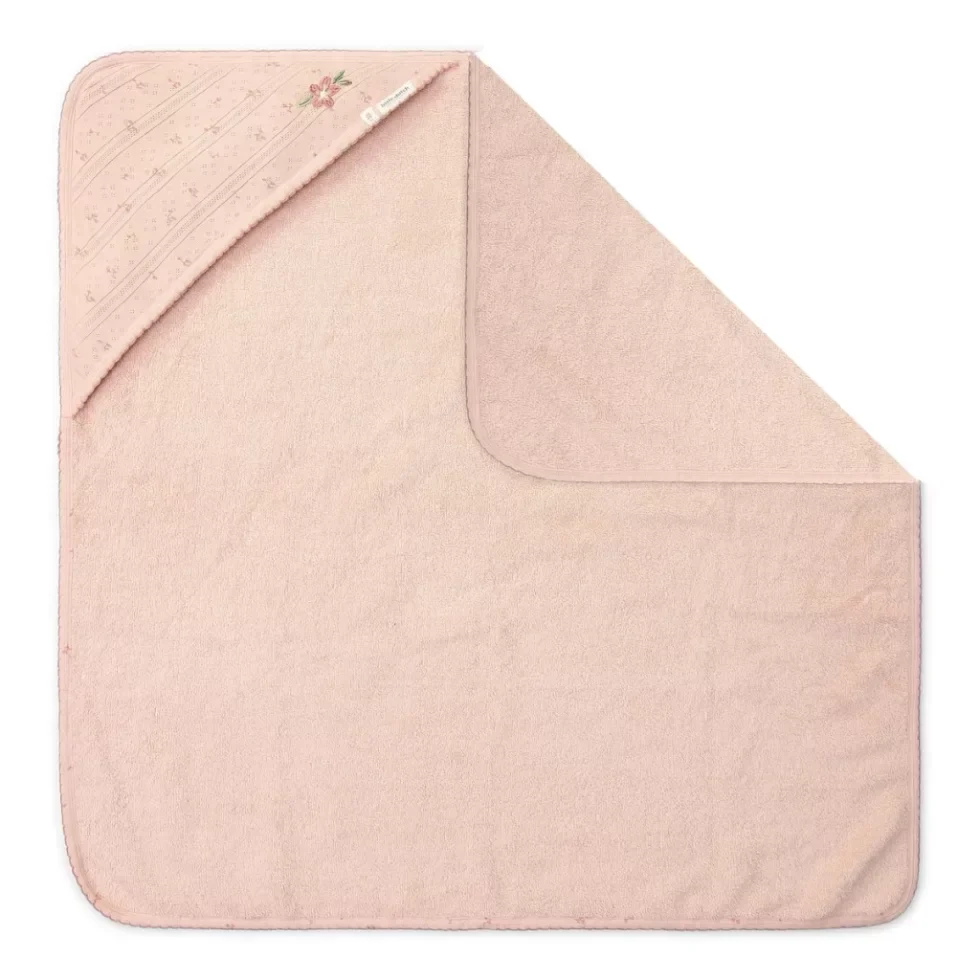 Little Dutch Kapucnis Fürdőlepedő - Pure Blossom - 75x75 cm