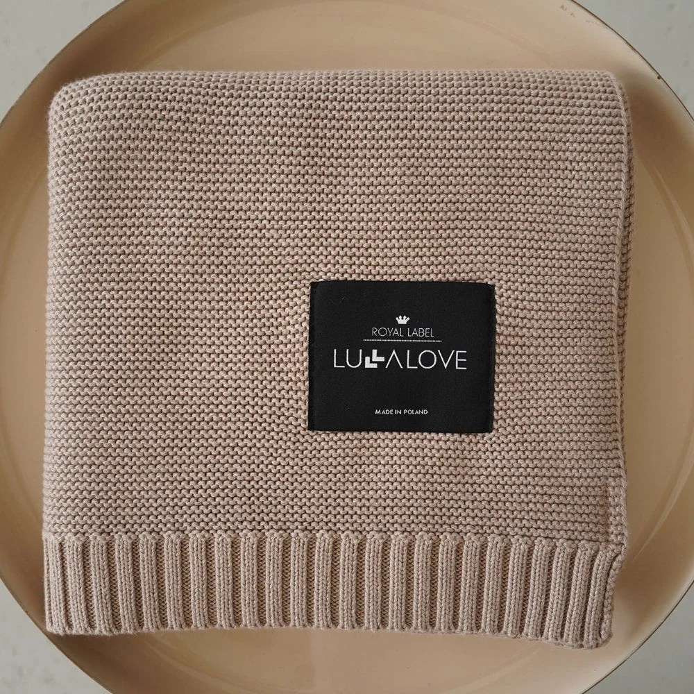Lullalove Bambusz takaró karamell XL 160x120 cm
