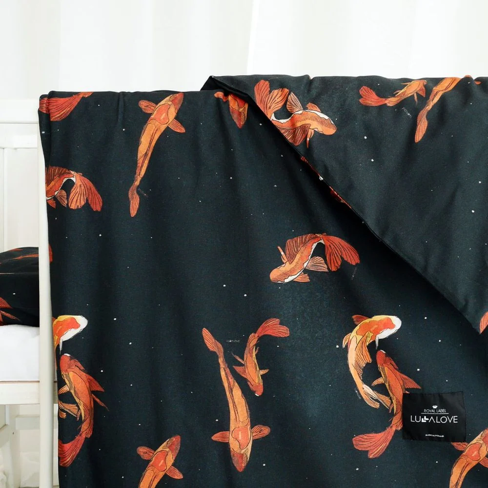 Lullalove Gyermek Koi Karpie ágynemű 100x135 cm