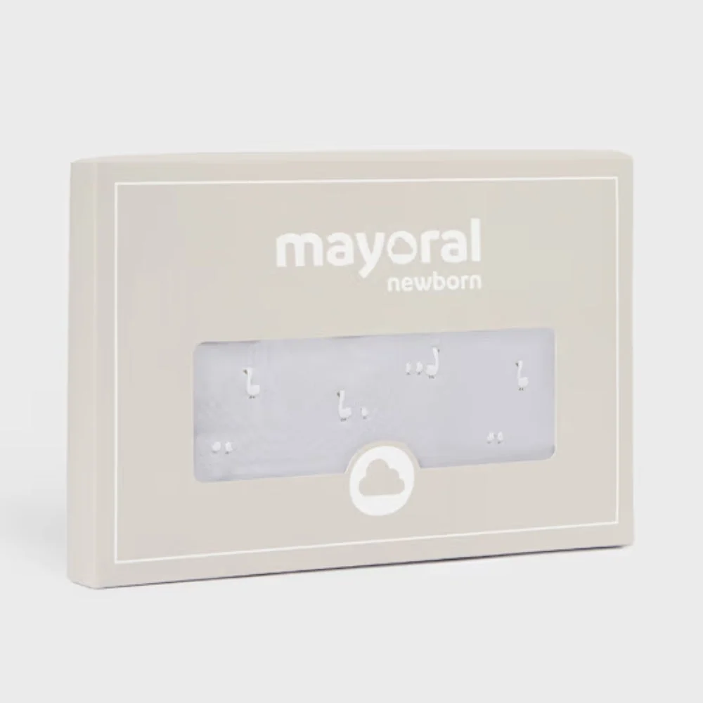 Mayoral Viscose bambusz bambusz babatakaró Silver