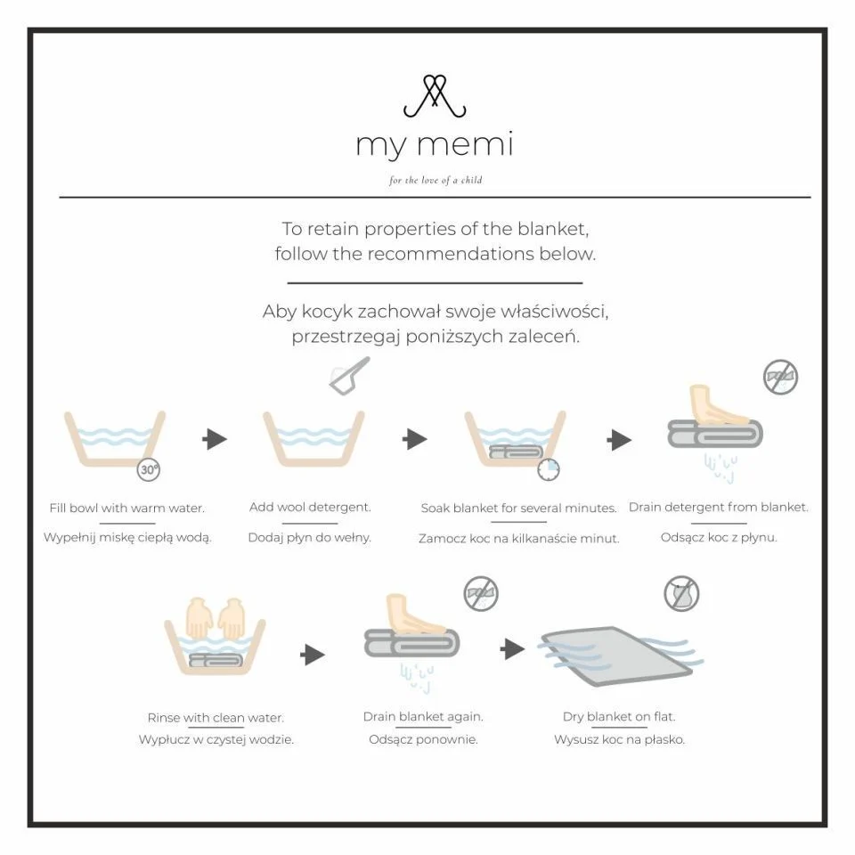 My Memi Wool merinó krém Leaves hugger - prémium kollekció