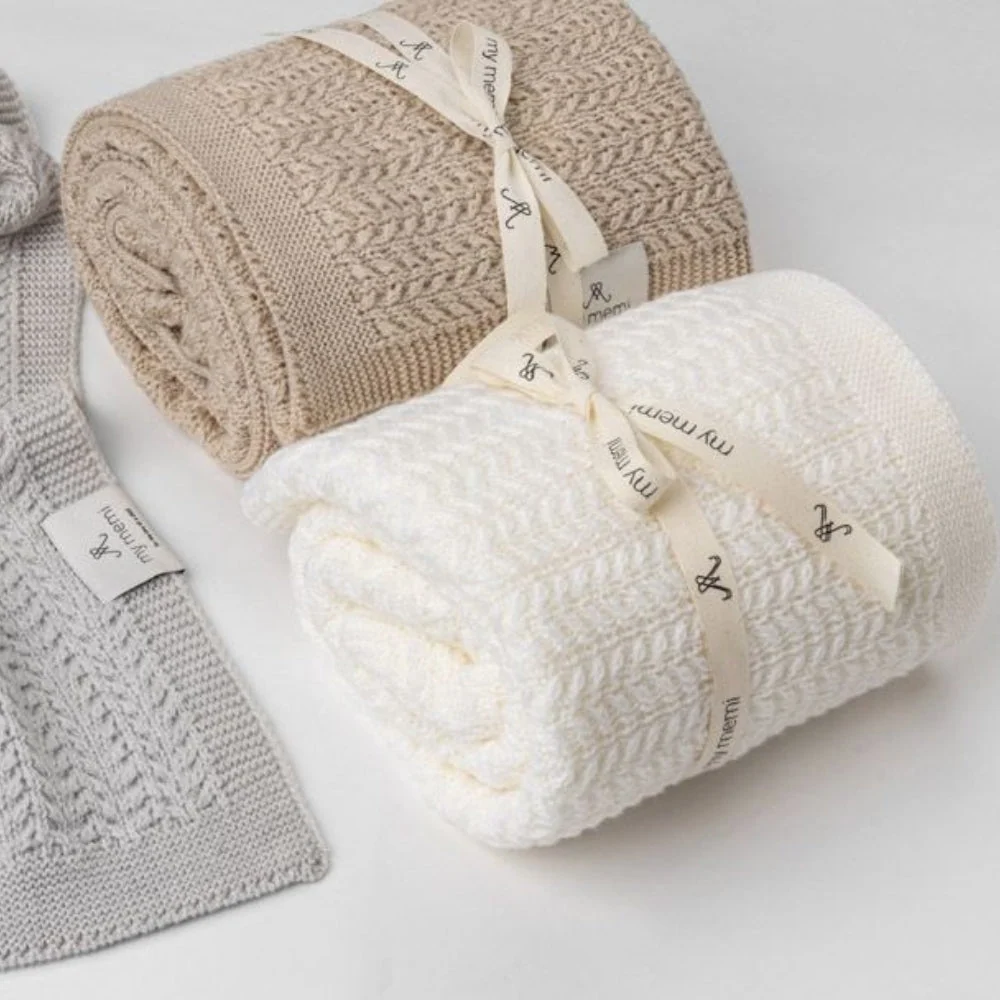 My Memi Wool merinó krém Leaves hugger - prémium kollekció