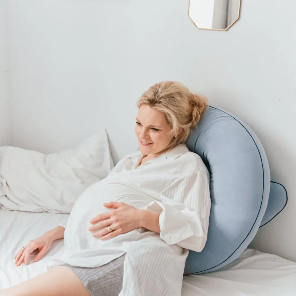 PUUKI Terhességi párna Organic poros kék