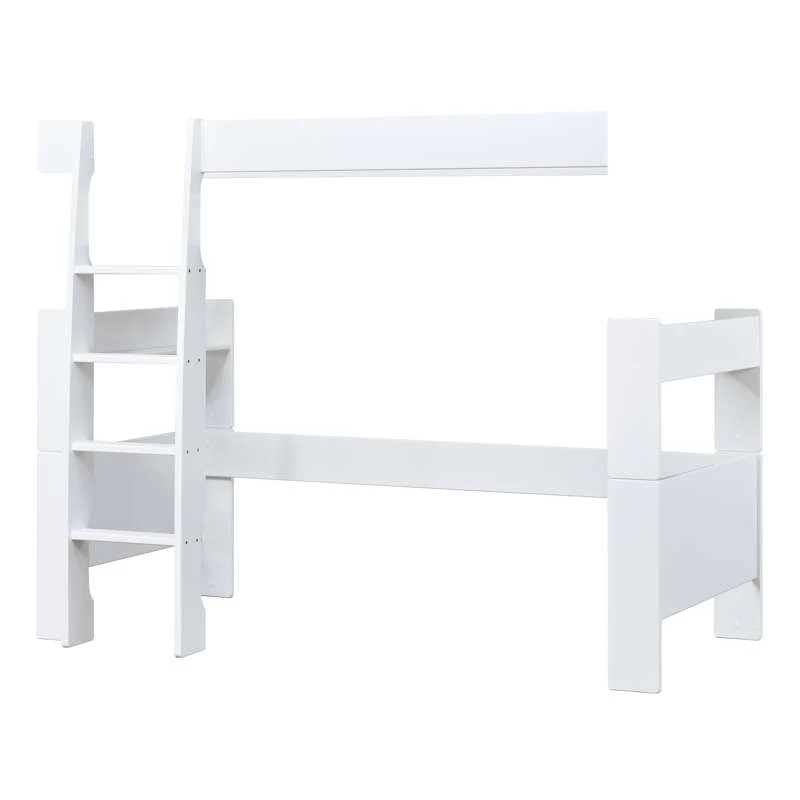 Hoppekids TISZTÁN - Galériaágy Modul - 90x200 cm - Fehér