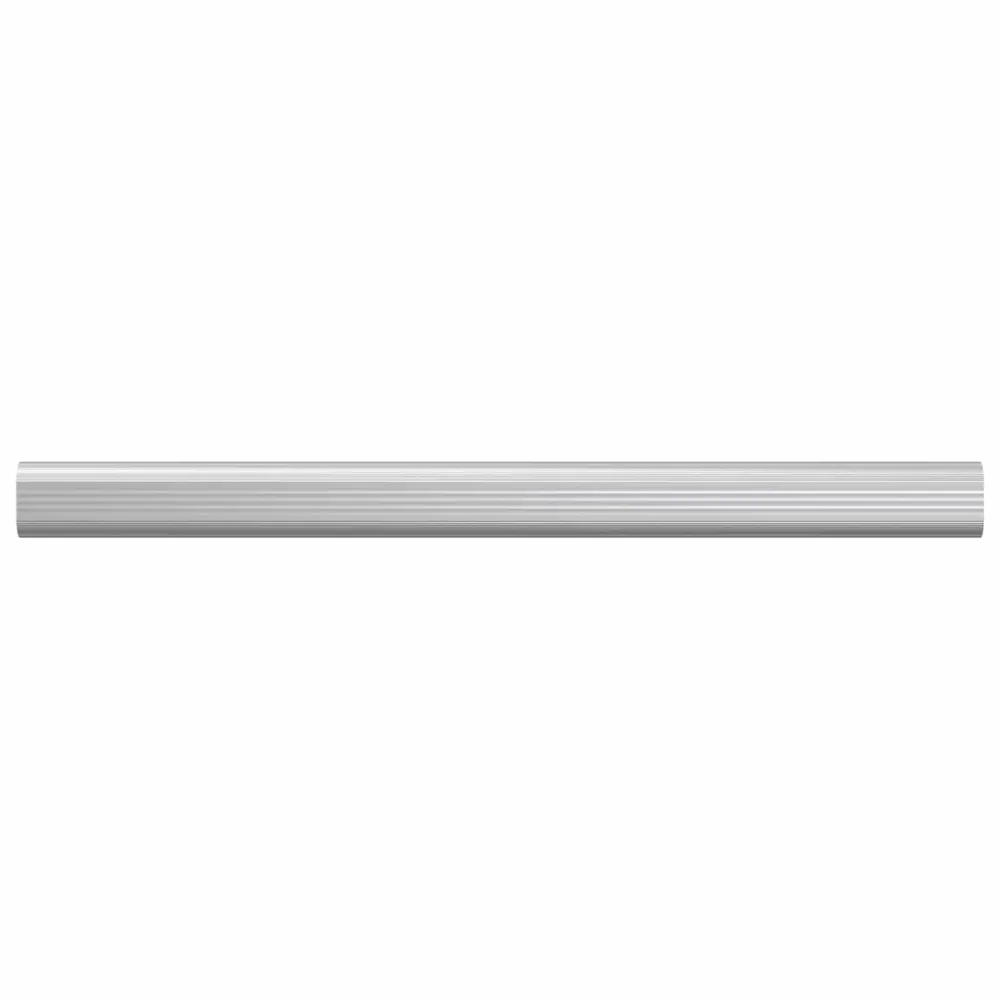 vidaXL Szekrény rúd 12 pcs Ezüst 371,5 x 15 x 29 mm Alumínium ötvözet