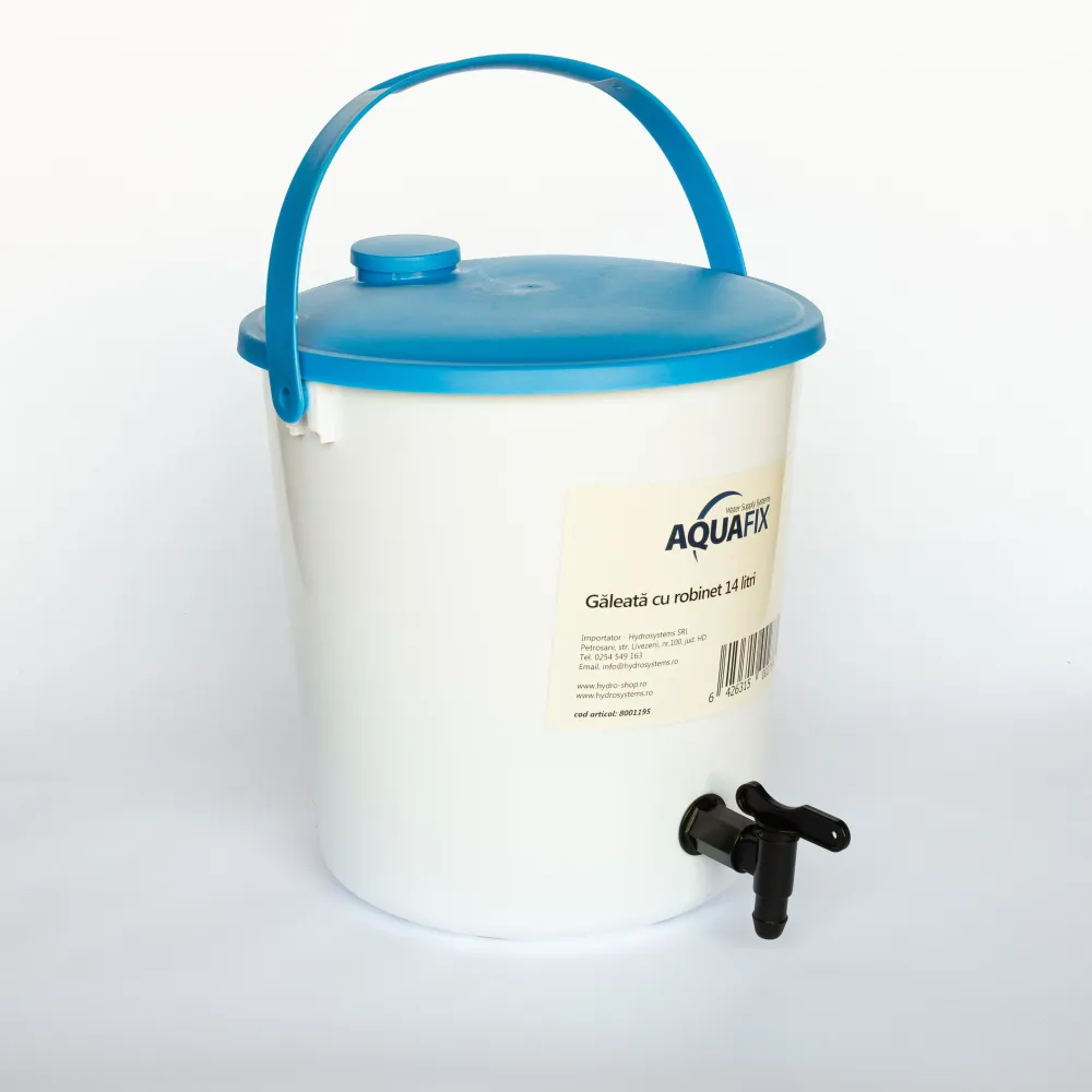 Multifunkciós vödör 14L (csappal)