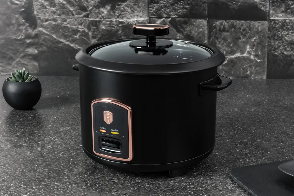 Berlinger Haus Elektromos rizsfőző 1,8 liter 700 W Black Rose Collection