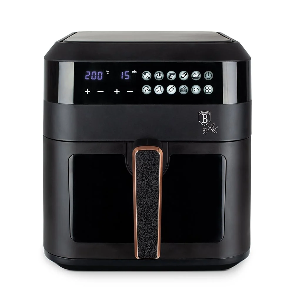 Berlinger Haus XXL AirFryer 6,3 L 1300 W Black Rose Collection