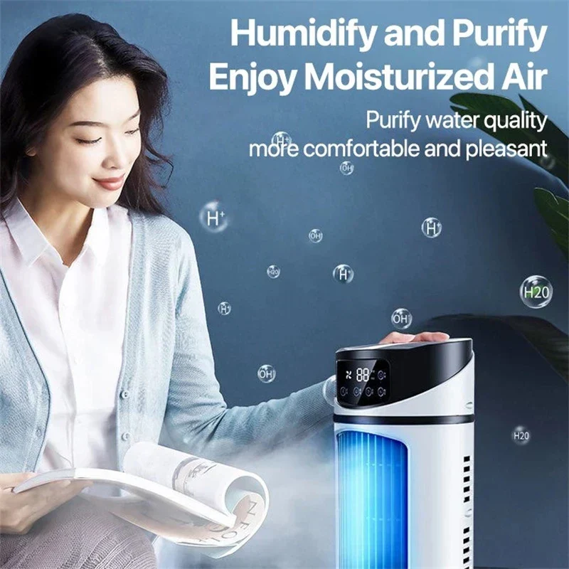 CoolBreeze Mini - 3 az 1-ben USB-s léghűtő 300 ml-es víztartállyal