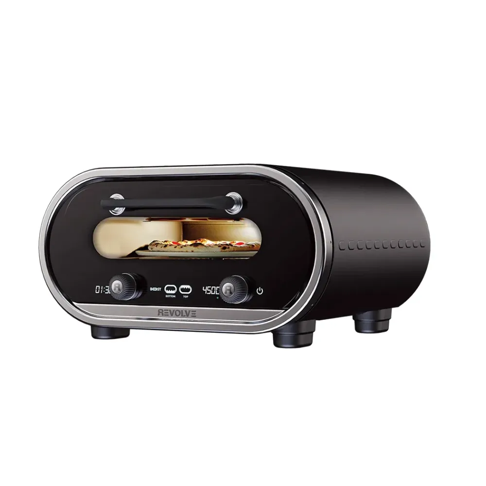 Evolve Revolve elektromos pizzakemence – nápolyi pizza beltéren és kültéren
