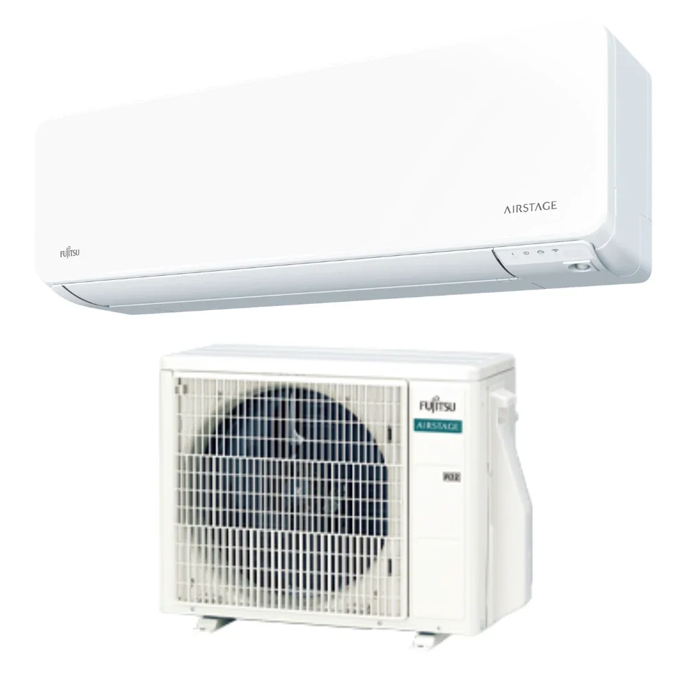Fujitsu DESIGN ARISTAGE KGTG oldalfali split klíma 2,5kW + Wifi
