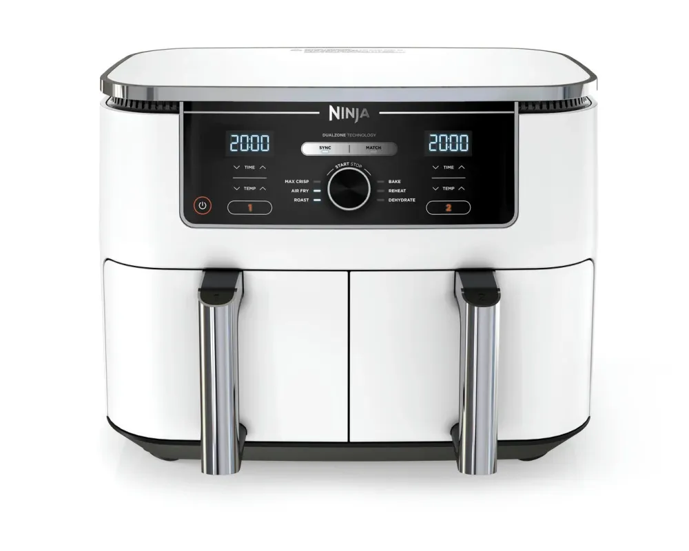 Ninja AF400EUWH Foodi MAX Dual Zone Air fryer 9.5L - Fehér