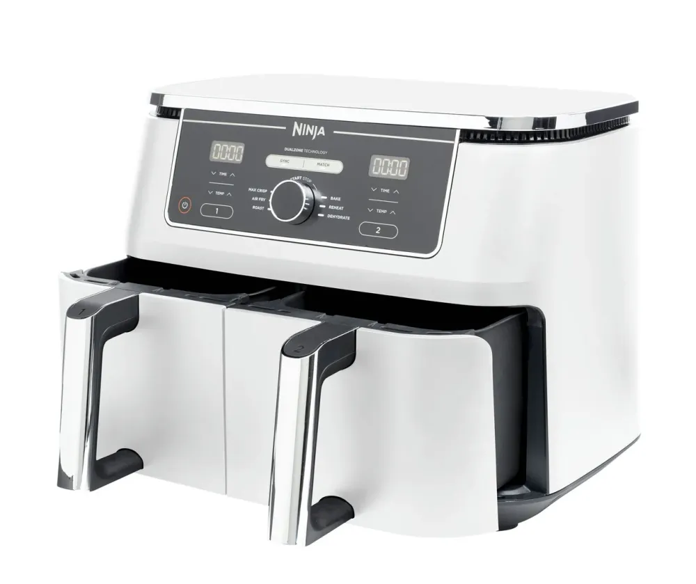 Ninja AF400EUWH Foodi MAX Dual Zone Air fryer 9.5L - Fehér