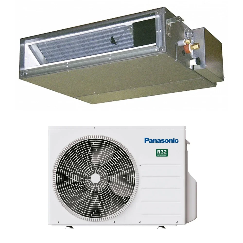 Panasonic légcsatornázható mono szett 2,5kW - alacsony statikai nyomás