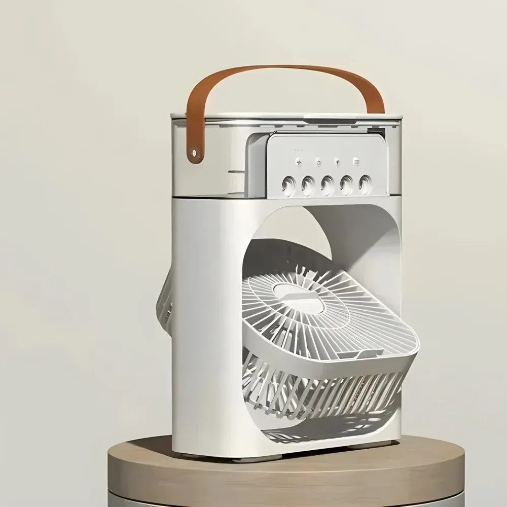 Pro 3 az 1-ben AirCooler – Ventilátor, légkondicionáló és párásító színes LED világítással