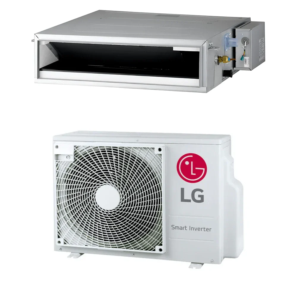 LG Standard légcsatornázható split klíma 3,4kW, alacsony statikai nyomás