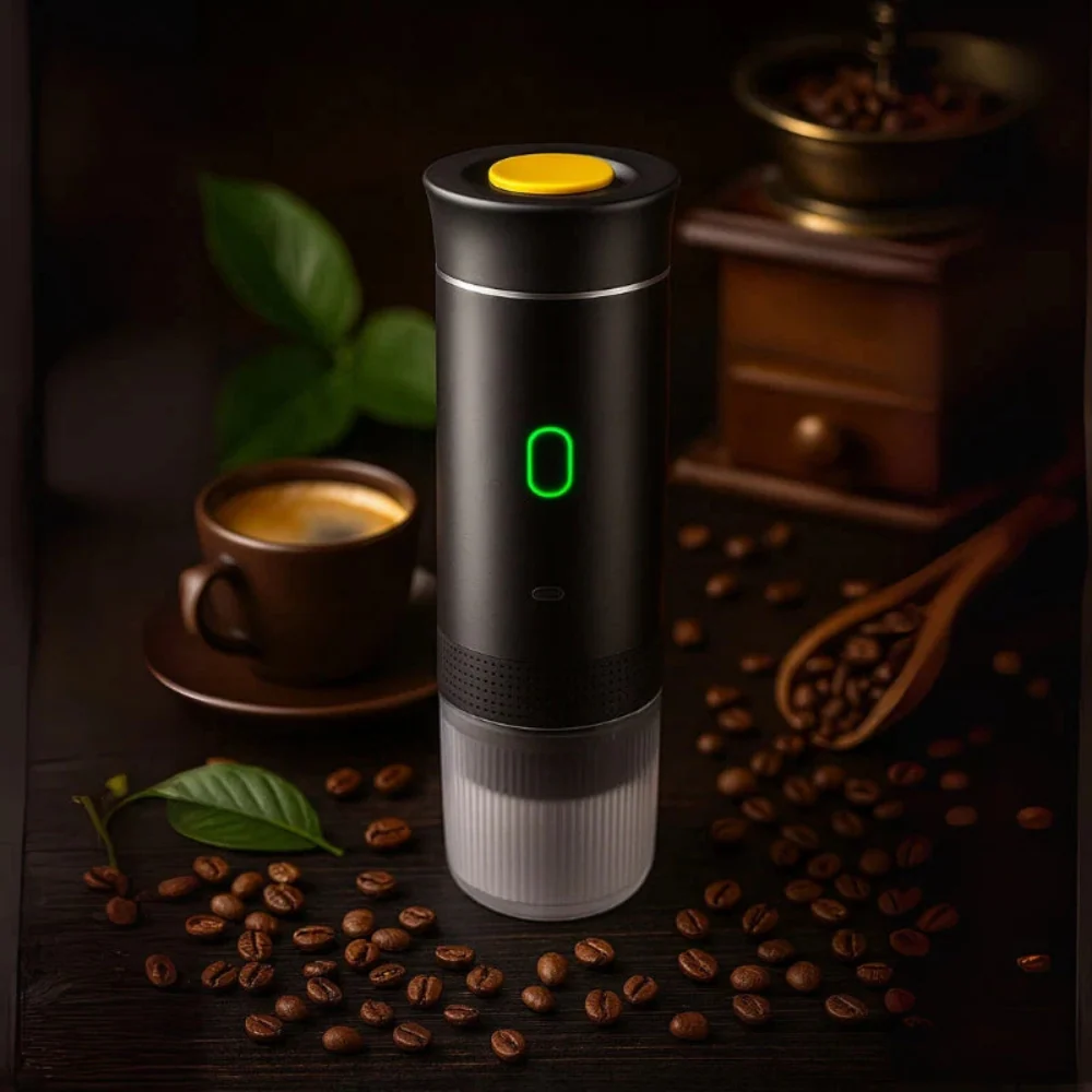 3in1 hordozható eszpresszógép Travel Brewer elektromos kávéfőző