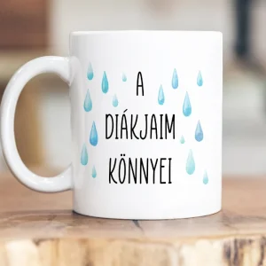 diákjaim könnyei bögre