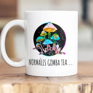 Gomba tea bögre