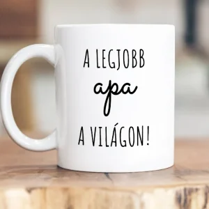 legjobb apa világon bögre