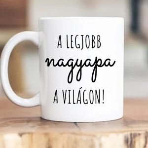 legjobb nagyapa világon bögre