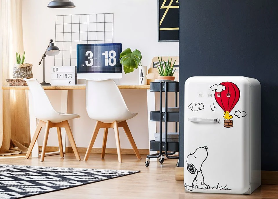 SMEG SNOOPY hűtőszekrény fagyasztóval