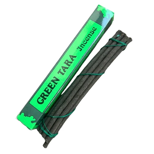 Tradicionális tibeti kézzel készített Green Tara füstpálcikák