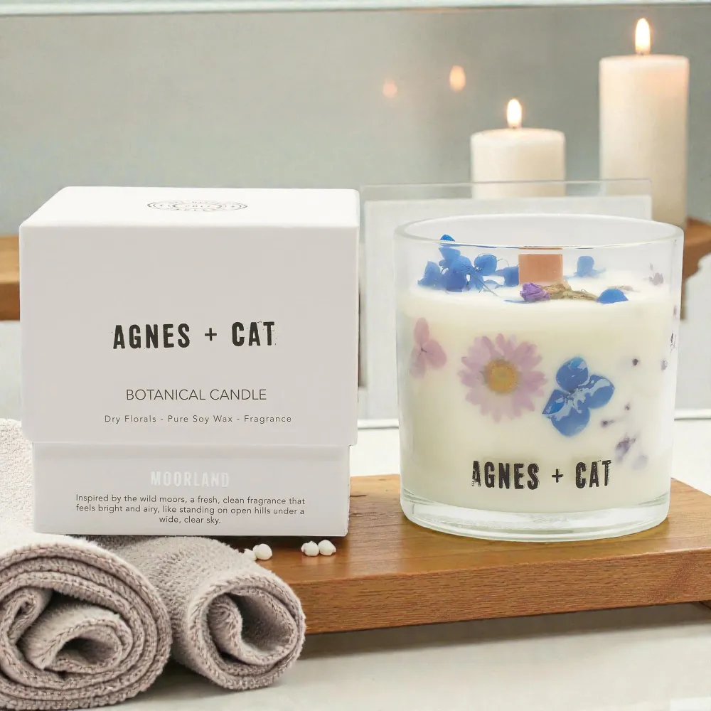 Agnes + Cat Botanikus Szójagyertya – Mocsárvidék