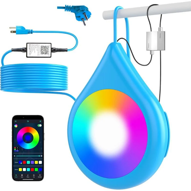 Intelligens Kék LED Medence Lámpa – Vízálló, Energiatakarékos