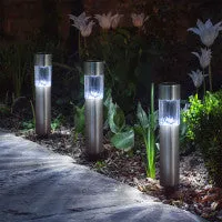 LED szolár lámpa, 4,7 x 4,7 x 20 cm