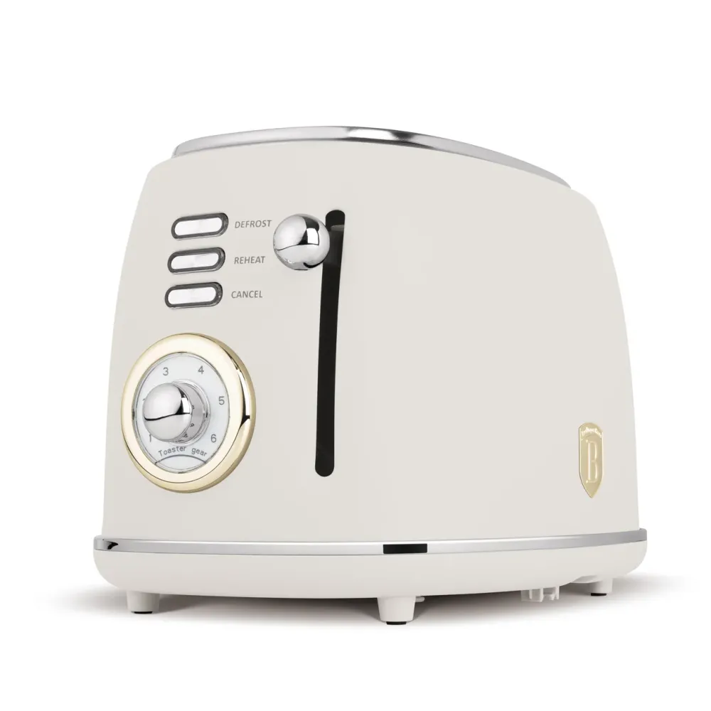 Retro kenyérpirító 850 W matt krém Sahara Collection