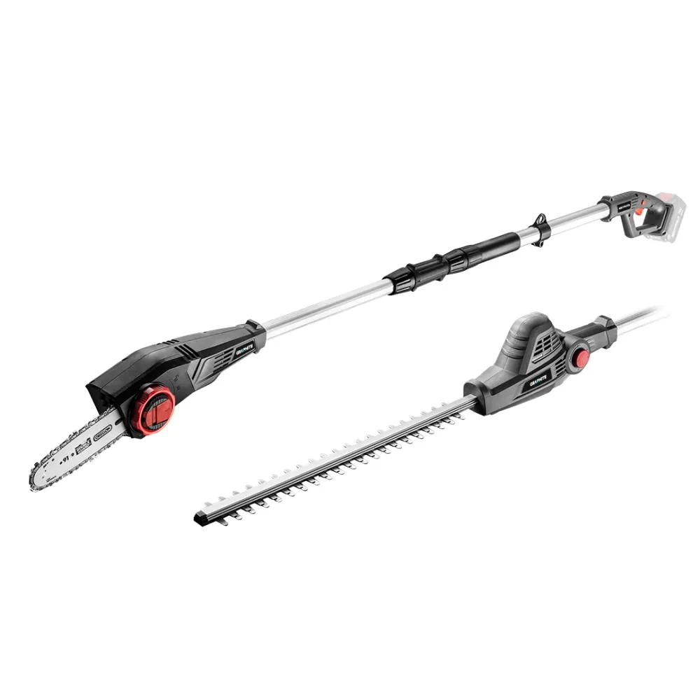 Akkus magassági láncfűrész és sövényvágó 2az1-ben ENERGY+ 18V, akku nélkül