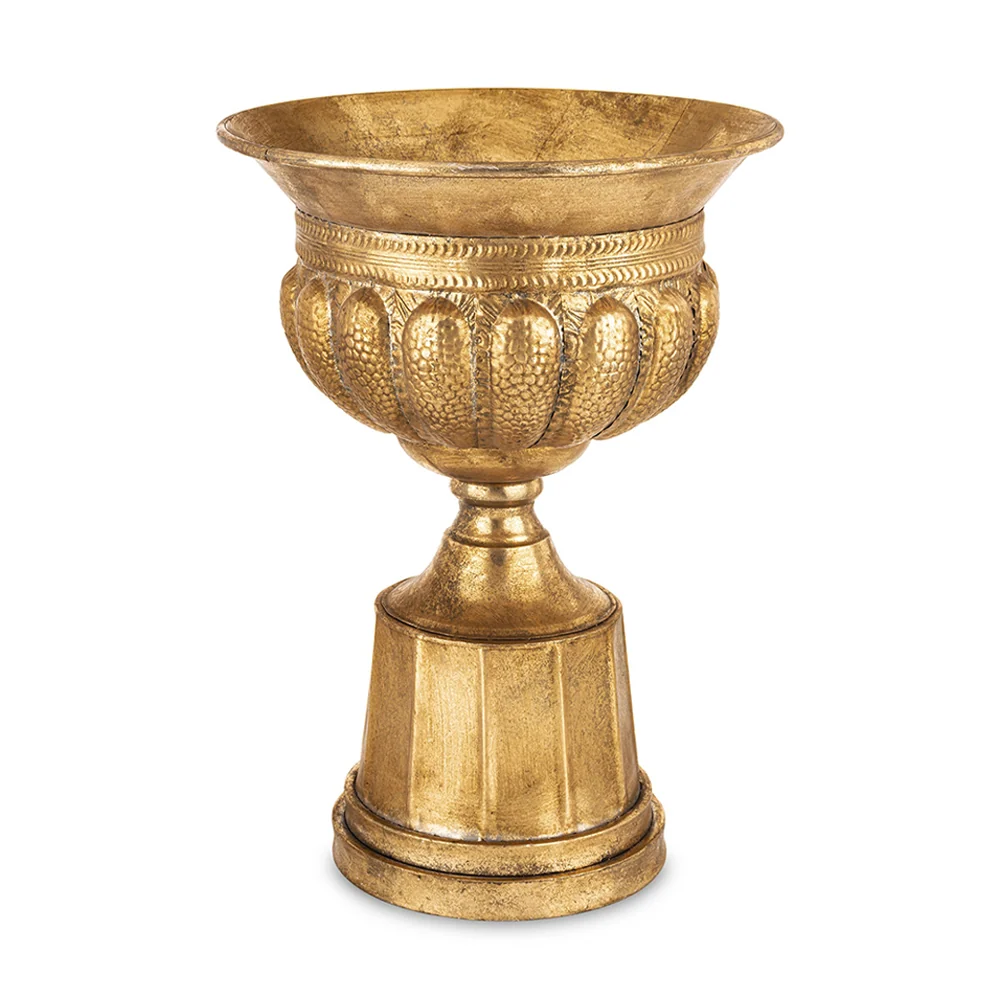 ANTIQUE METALS antik aranyszínű fém kaspó 57 cm