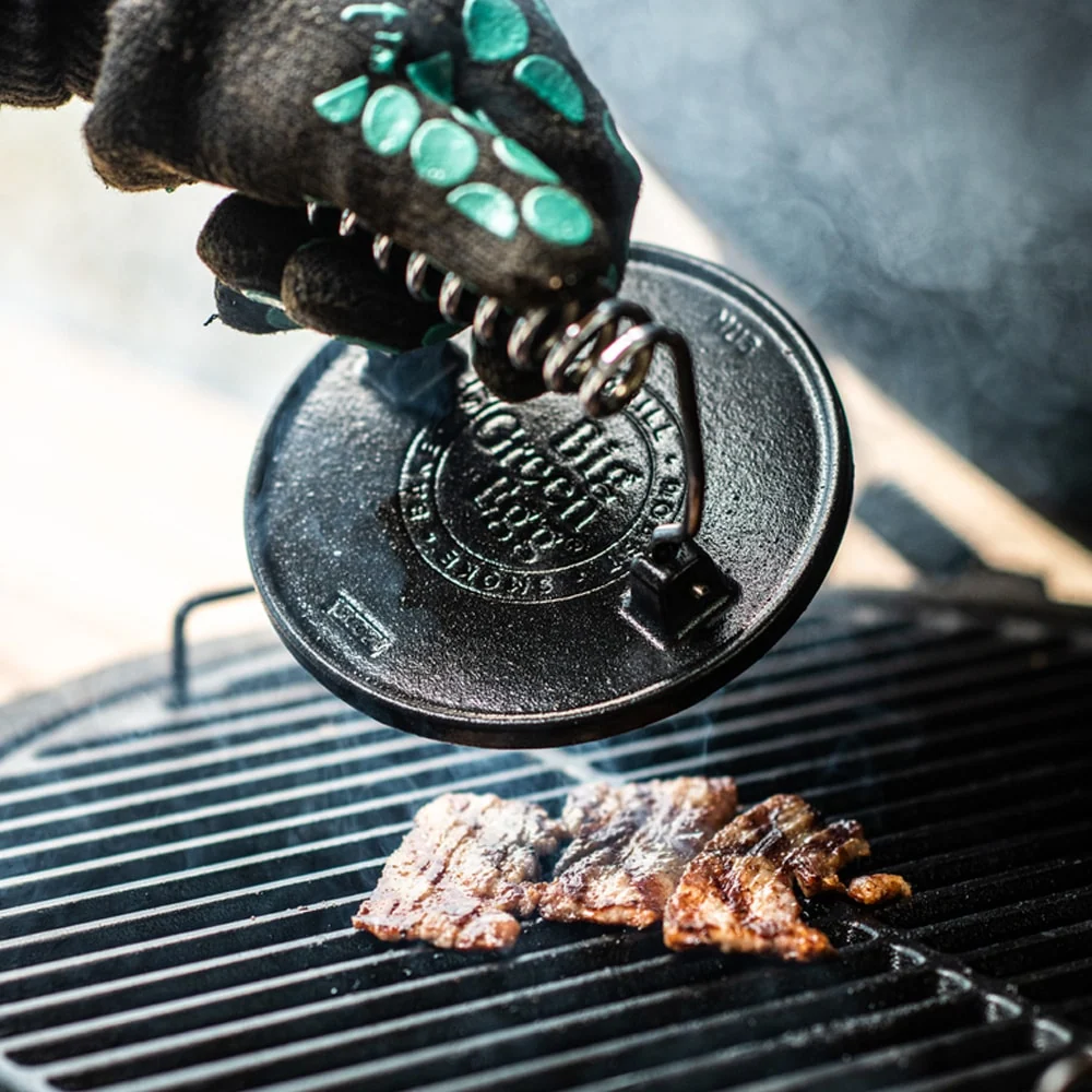 Big Green Egg - Öntöttvas grillnyomó / húsprés