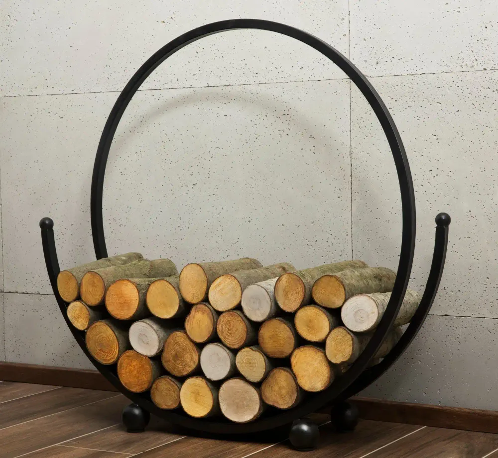Cook King modern tűzifa tároló Spiral (80 cm)