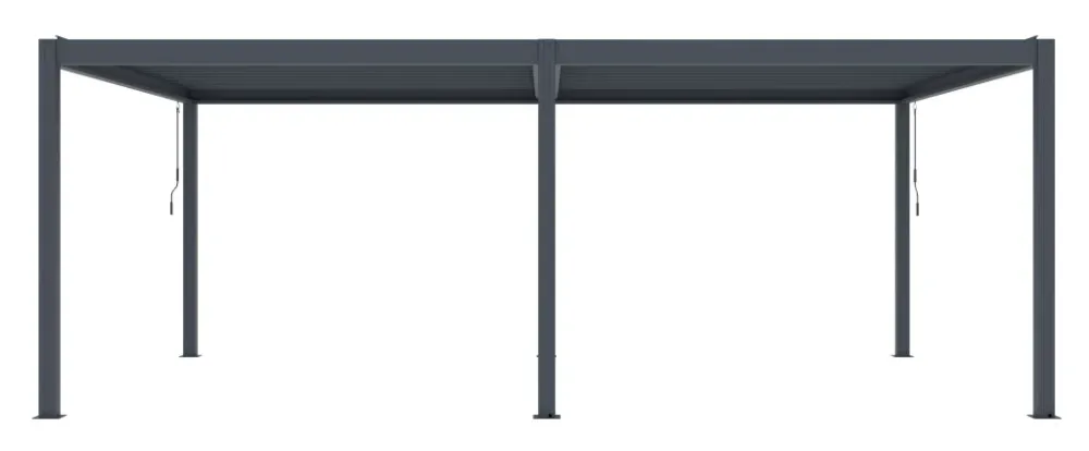 G21 Austin 6x4 m bioklimatikus pergola, antracit alumínium