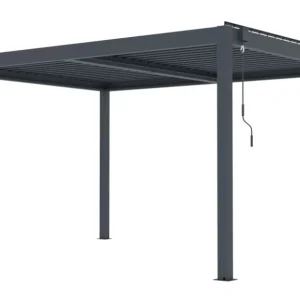 G21 Austin Premium 4x3 m bioklimatikus pergola, antracit alumínium