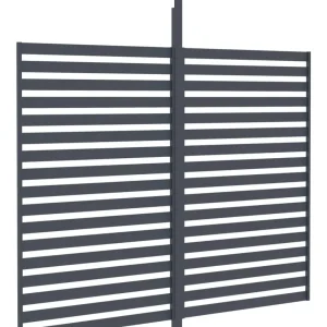 G21 kiegészítő fix lamellás fal 3x2,6 m Trenton pergolához