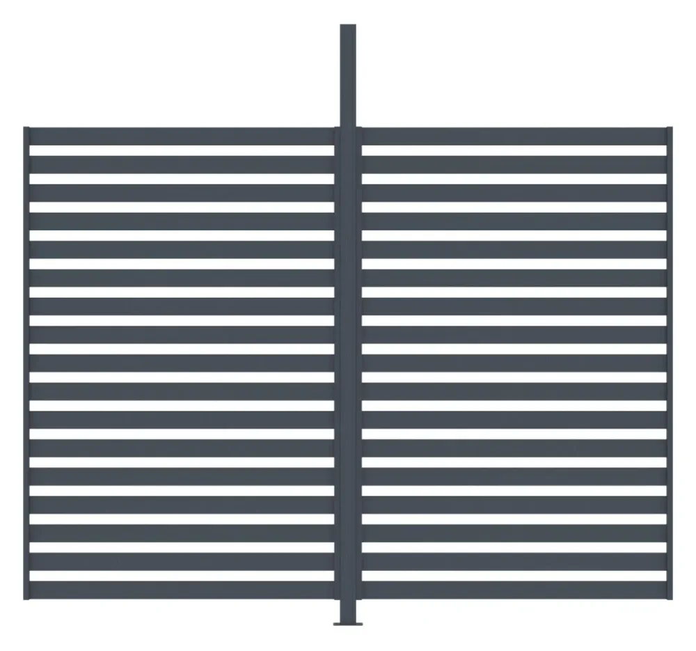 G21 kiegészítő fix lamellás fal 3x2,6 m Trenton pergolához