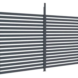 G21 kiegészítő fix lamellás fal 4x2,6 m Trenton pergolához