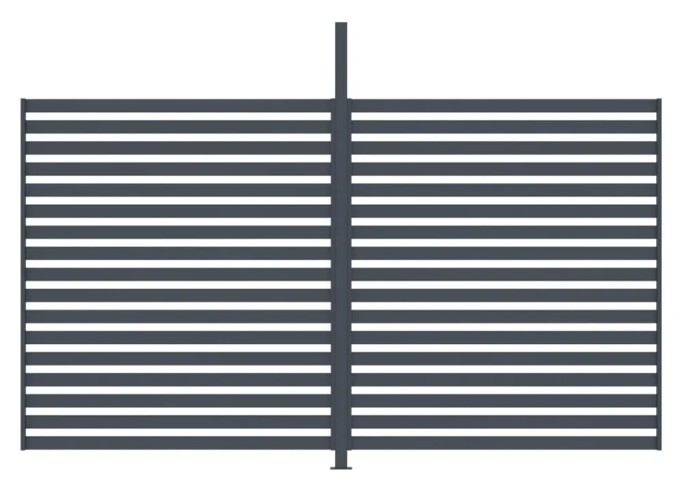 G21 kiegészítő fix lamellás fal 4x2,6 m Trenton pergolához