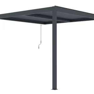 G21 Trenton 3x3 m bioklimatikus pergola, antracit alumínium