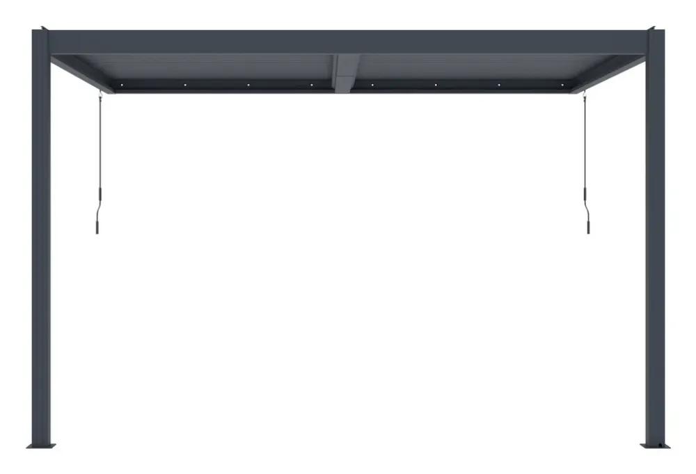 G21 Trenton 4x3 m bioklimatikus pergola, antracit alumínium
