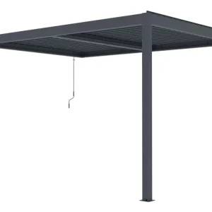 G21 Trenton Premium 4x3 m bioklimatikus pergola, antracit alumínium