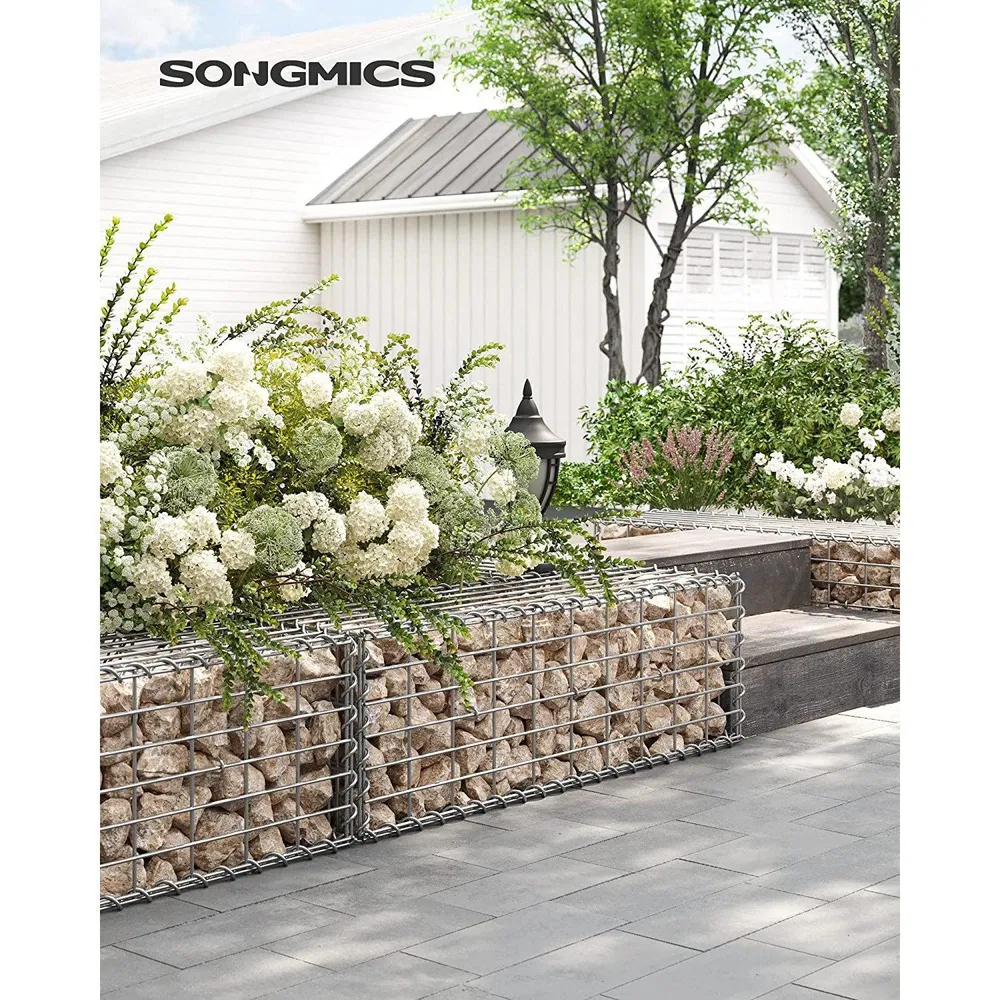Gabion kosár, fém gabion ketrec 100 x 30 x 30 cm