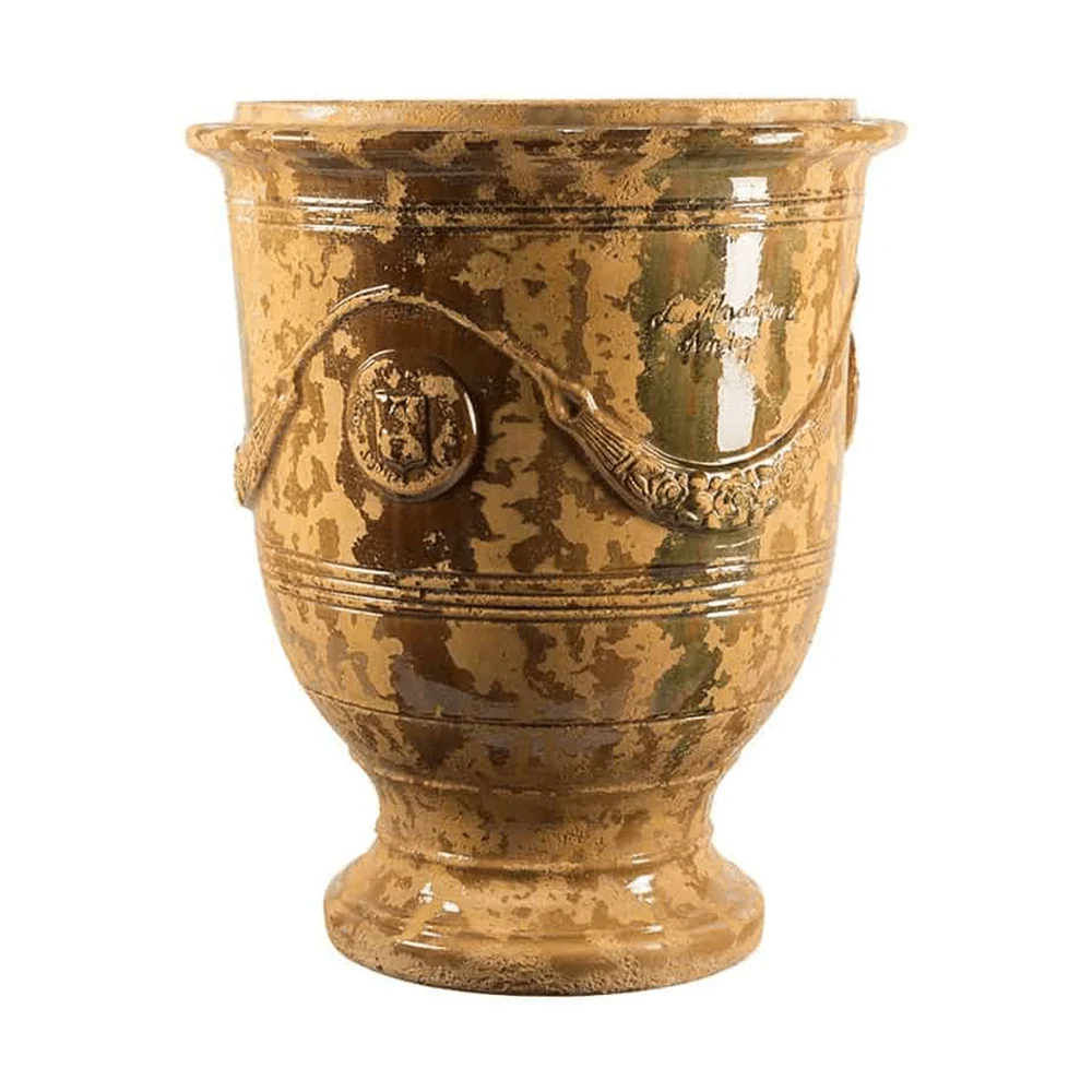 VASE D' ANDUZE VIEILLIS TRADICION antik anduze kerámiakaspó Ø 90 x 105 cm
