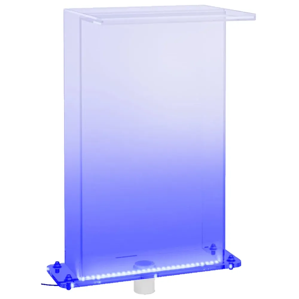 vidaXL akril medenceszökőkút RGB LED-ekkel 51 cm