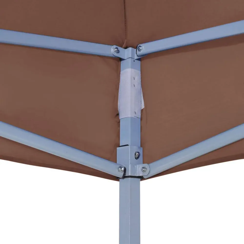 vidaXL barna tető partisátorhoz 2 x 2 m 270 g/m²
