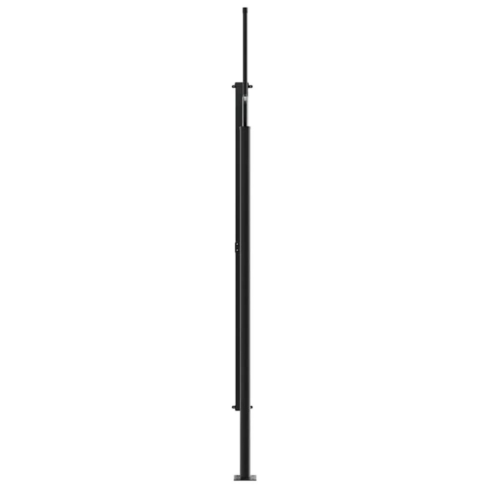 vidaXL fehér behúzható oldalsó napellenző 200 x 500 cm