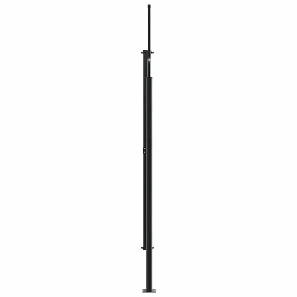 vidaXL tópszínű behúzható oldalsó napellenző 220 x 600 cm